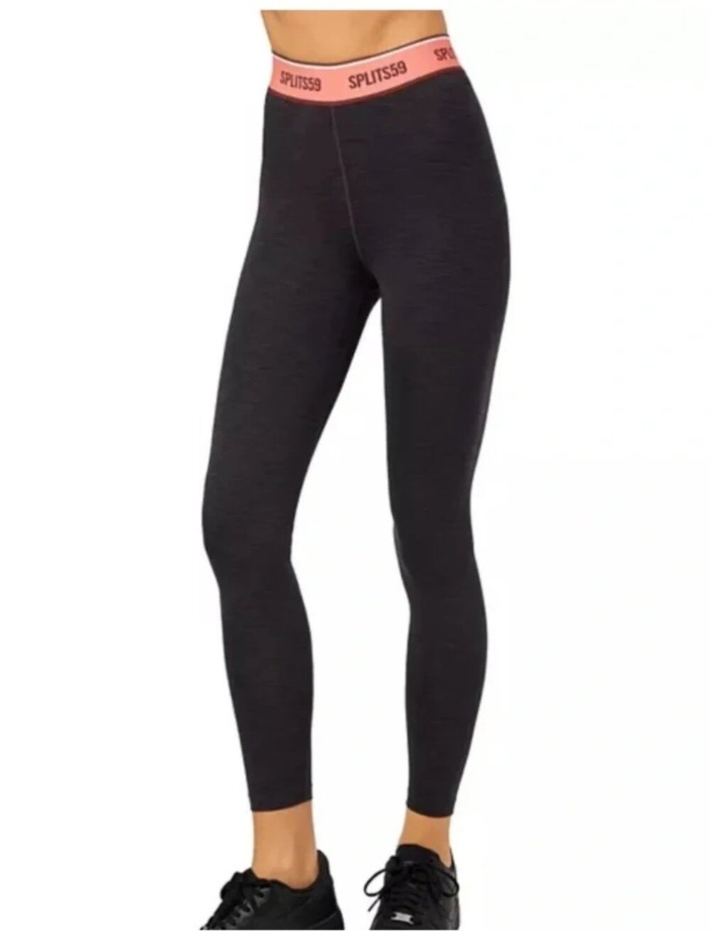 Splits59 Bailey High Waist Rib 7/8 Leggings Ankle Length Splits 59 Small $110